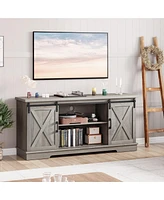 gaomon Farmhouse Tv Stand for 65 Inch Tv