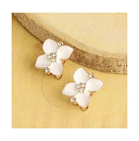 Sohi Women's Flora Stud Earrings