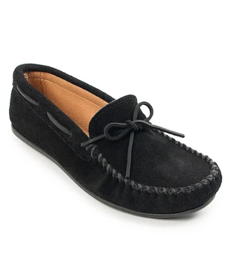 Minnetonka Men's Suede Classic Moc Loafers