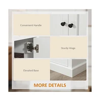 Slickblue Functional Kitchen Cabinet for Enhanced Storage and Organization, Ideal for Streamlined Kitchen Spaces