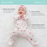 The Peanutshell Layette Gift Set for Baby Girls, Safari Rainbow, 23 Essential Pieces, Pink