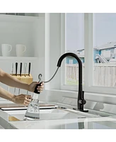 Lovmor Ovmor Orb Pull Down Sprayer Kitchen Faucet