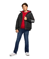 Tommy Hilfiger Toddler and Little Boys Logo Bomber Jacket