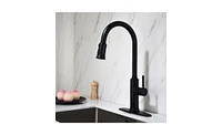 Slickblue Kitchen Faucet with Pull-Out Spray for Flexible Use and Efficient Cleaning Solutions