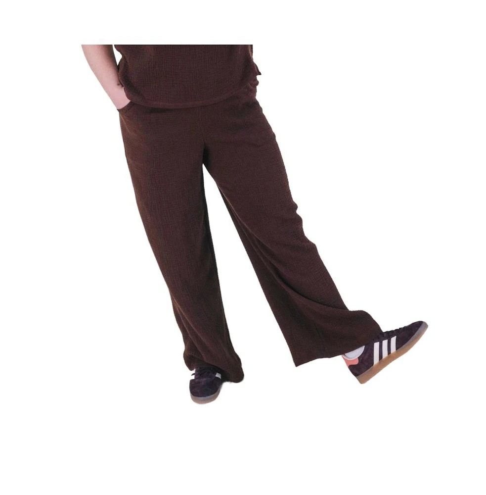 Poplinen Plus Size Simone Organic Cotton Gauze Pant