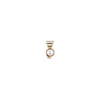 UNOde50 Gold-Plated and Silver Metal Alloy Charm with Stone