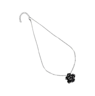 Sohi Women's Rose Pendant Necklace