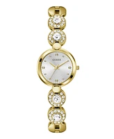 Guess Women's Analog Gold Tone Stainless Steel Watch, 26 mm