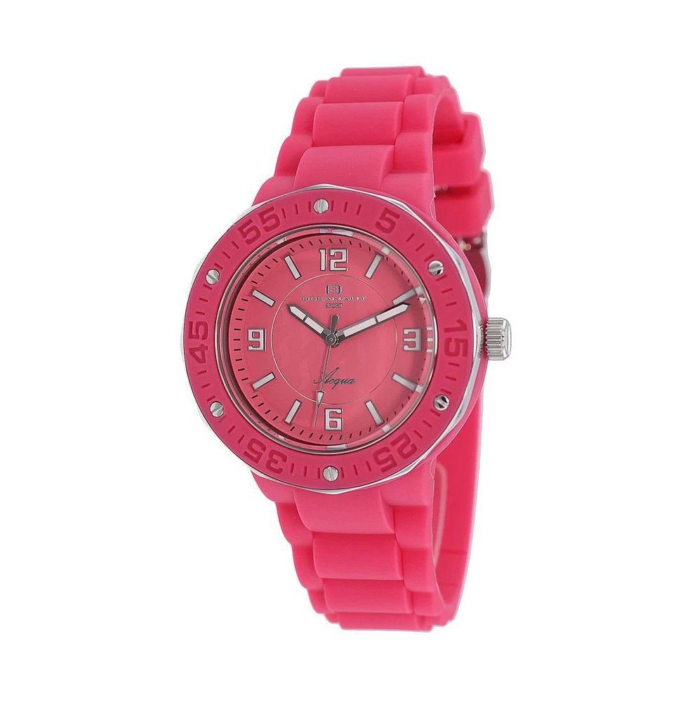 Oceanaut Women's Acqua Pink Dial Watch - OC0212