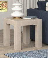 Hudson & Canal 22" Langston Wide Square Side Table