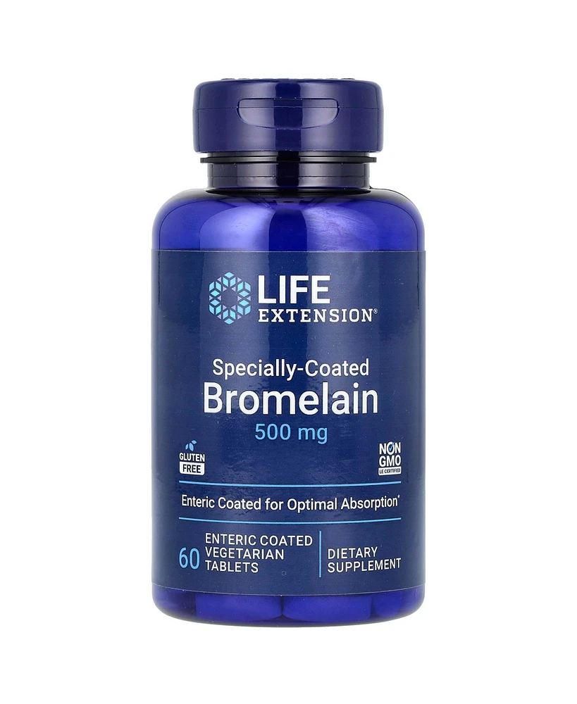 Life Extension Specially-Coated Bromelain 500 mg