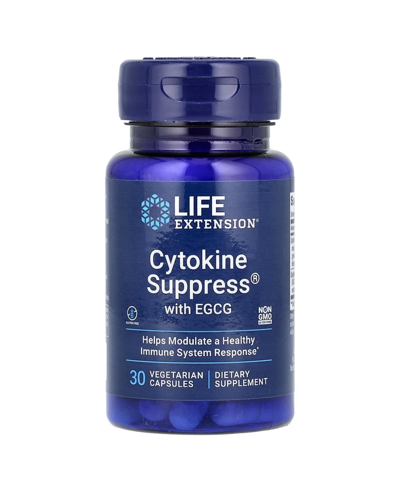 Life Extension Cytokine Suppress with Egcg