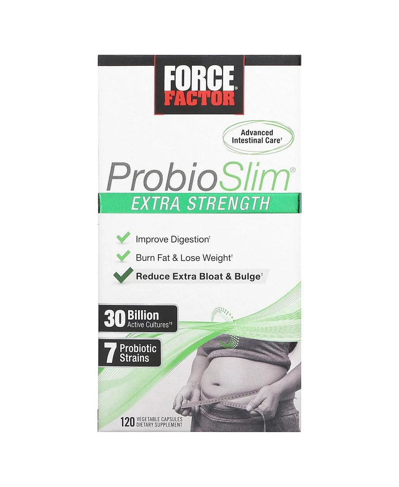 Force Factor ProbioSlim Extra Strength 30 Billion Cfu