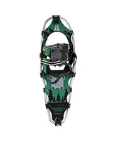 Yukon Charlie's Advanced 8x25 Inch Men's Snowshoe Kit with Aluminum Poles & Bag