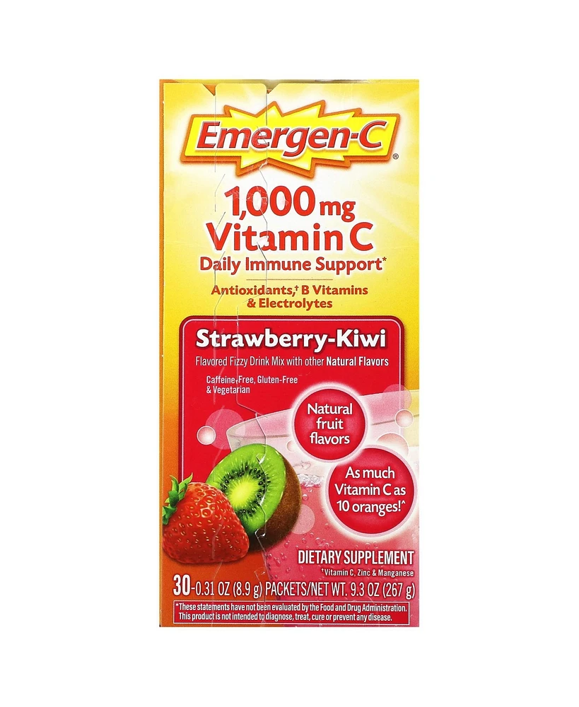 Emergen-c Vitamin C Strawberry-Kiwi 1 000 mg 30 Packets