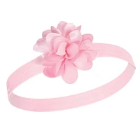 Hudson Baby Baby Girls Hudson Headbands 10pk, Satin Pink Black, 0-24 Months