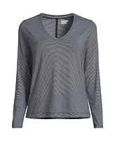 Lands' End Women's Power Performance Long Sleeve Top