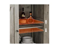 gaomon Buffet Cabinet Farmhouse Storage Cabinet with Doors and Shelves