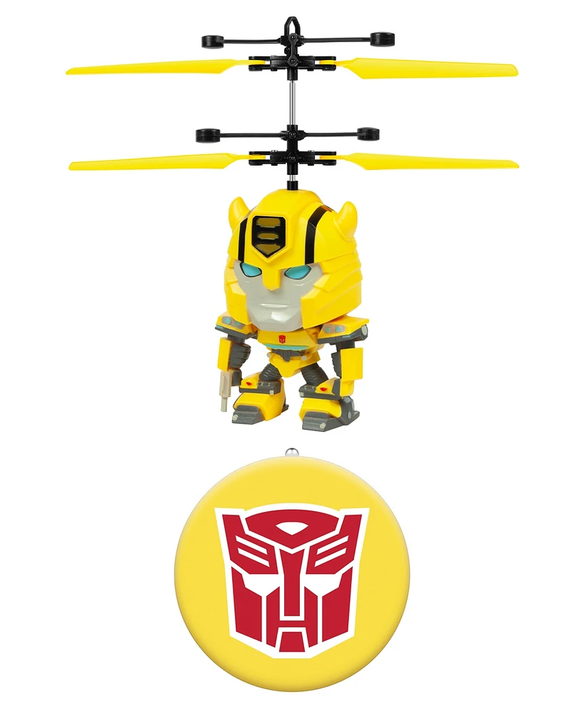 World Tech Toys Hasbro Transformers Bumblebee Flying Ufo Helicopter