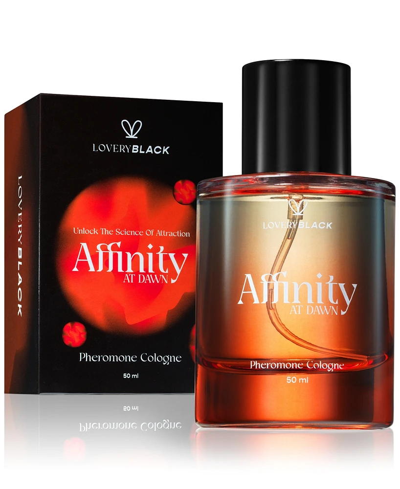 Lovery Black Affinity At Dawn Pheromone Cologne, 1.7 oz.