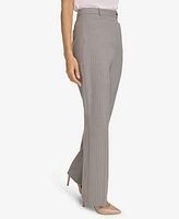 Calvin Klein Women's Pinstripe Straight-Leg Pants