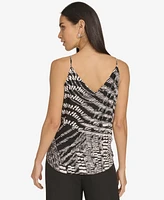 Calvin Klein Women's Printed V-Neck Camisole