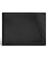 Champs Men's Iconic Collection Leather Top Wing Wallet