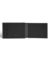 Champs Men's Onyx Collection Leather Mag Hybrid Card Holder