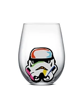 JoyJolt Star Wars Stemless Wine Glasses, Set of 4