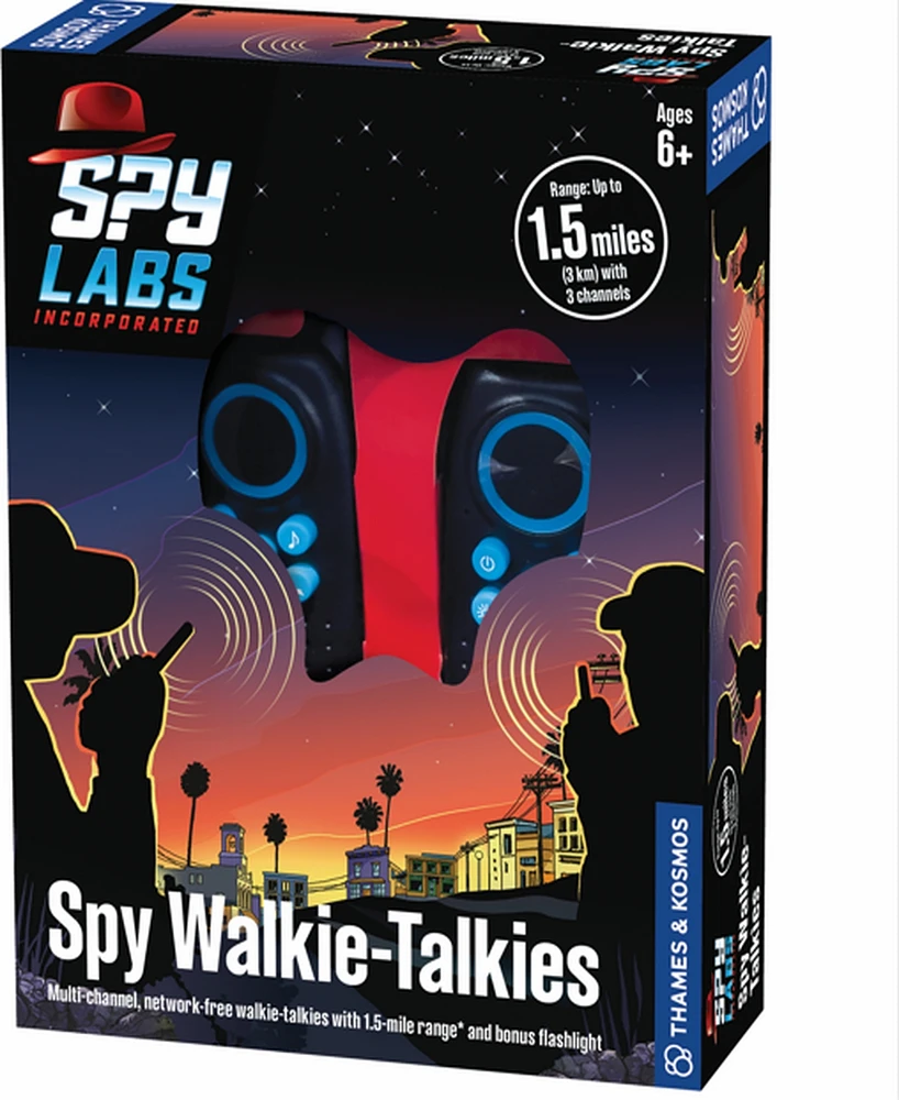 Thames & Kosmos Spy Labs: Spy Walkie-Talkies Investigation Kit