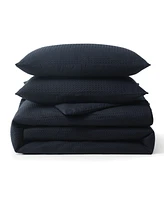 Dkny Modern Waffle 3 Piece Comforter Set