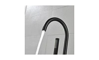 Slickblue Freestanding Bathtub Faucet - High Flow Tub Filler with Handheld Shower and Swivel Spout