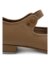 Capezio Girls Shuffle Tap Shoe Caramel