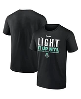 Fanatics Men's Black New York Liberty 2024 Wnba Finals Champions Big Tall Hometown T-shirt