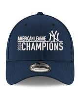 New Era Men's Navy New York Yankees 2024 American League Champions 9forty Adjustable Hat