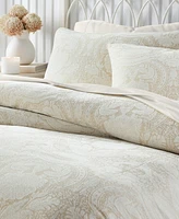 Charter Club Chenille Jacquard 3-Pc. Duvet Cover Set, Full/Queen, Exclusively at Macy's