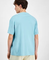 Hugo Boss Men's Noideryo Relaxed Fit Short Sleeve Crewneck Logo Graphic T-Shirt