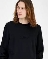 Hugo Boss Men's Dankobi Long Sleeve Embossed Logo Sweatshirt