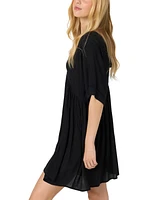 O'Neill Juniors' Rosemary Essential Woven Mini Dress