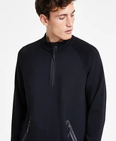 Alfani Men's Alfatech Quarter-Zip Sweatshirt, Exclusively at Macy's