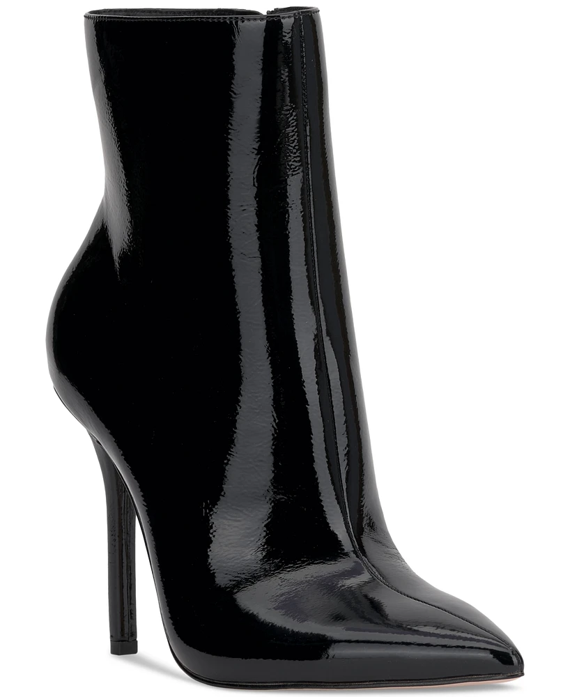 Jessica Simpson Women's Lyren Patent Pointed-Toe Dress Booties