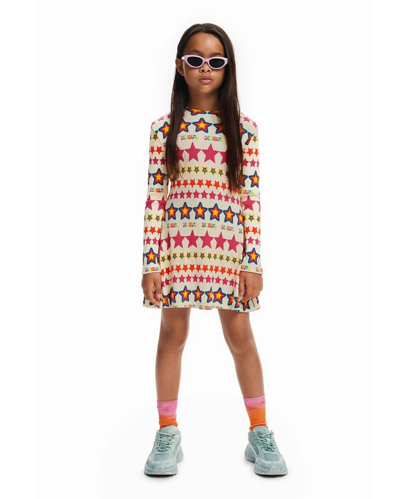 Desigual Girls Girls's Star dress