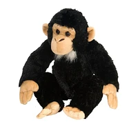 Wild Republic Cuddlekins Chimpanzee Stuffed Animal, 12 Inches