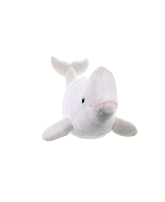 Wild Republic Cuddlekins Beluga Whale Stuffed Animal, 12 Inches