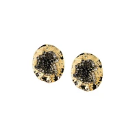 Sohi Women's The Lilypad Drop Earrings