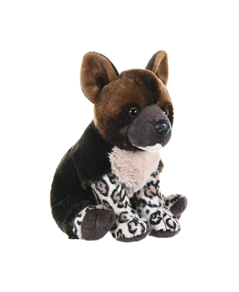 Wild Republic Cuddlekins African Wild Dog Pup Stuffed Animal, 12 Inches