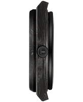 Tissot Men's Swiss Automatic Prx Powermatic 80 Black Rubber Strap Watch 40mm