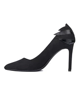 New York & Company Women's Magdi- Applique Pointy Pump Heels