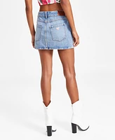 Guess Women's Nani Denim Mini Skirt