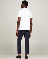 Tommy Hilfiger Men's Slim Fit Short Sleeve Quarter-Zip Polo Shirt